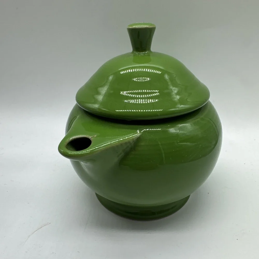 Fiesta Shamrock Green Small Teapot with Lid Fiestaware